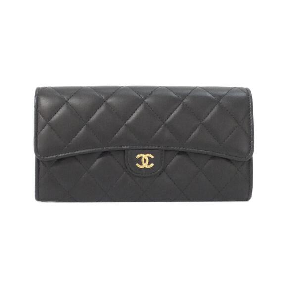 CHANEL Handbags - CHANEL Authentic Black Wallet